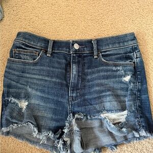 Abercrombie & Fitch High Waisted Jean Shorts